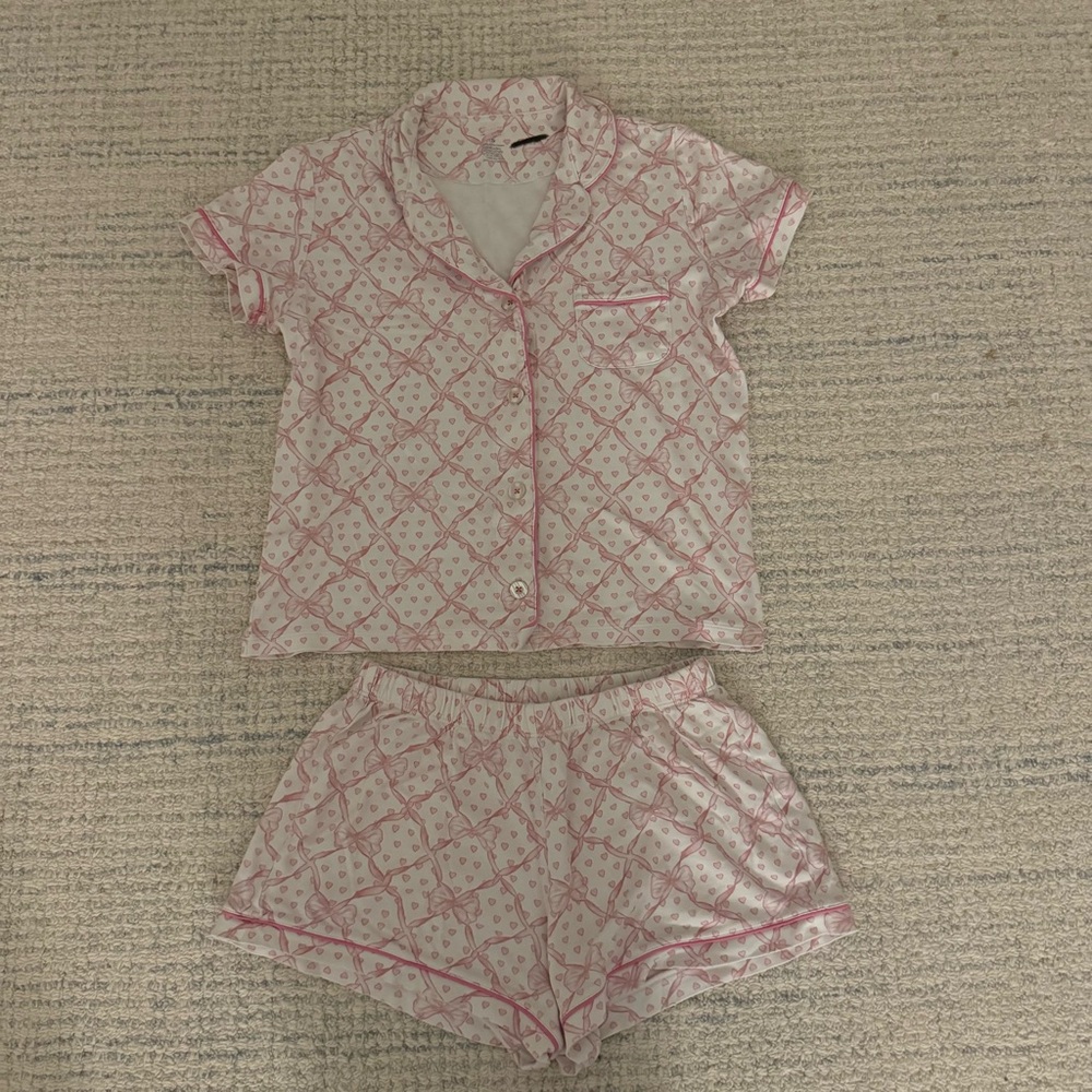 Roller Rabbit x Love Shack Fancy Short Pajama Set
